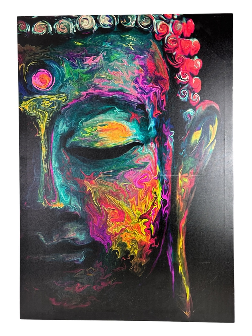 "Mystic Buddha Reverie"
by Crib of Art CANVAS unfraimed 28x40" (originally $600)